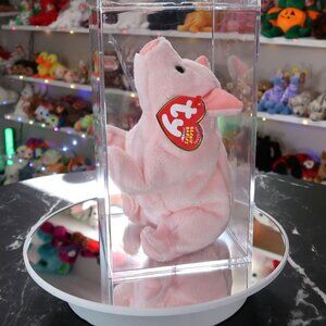 TY Beanie Baby - Luau the Pig | Tush Tag Wear | Retired | Rare | Vintage